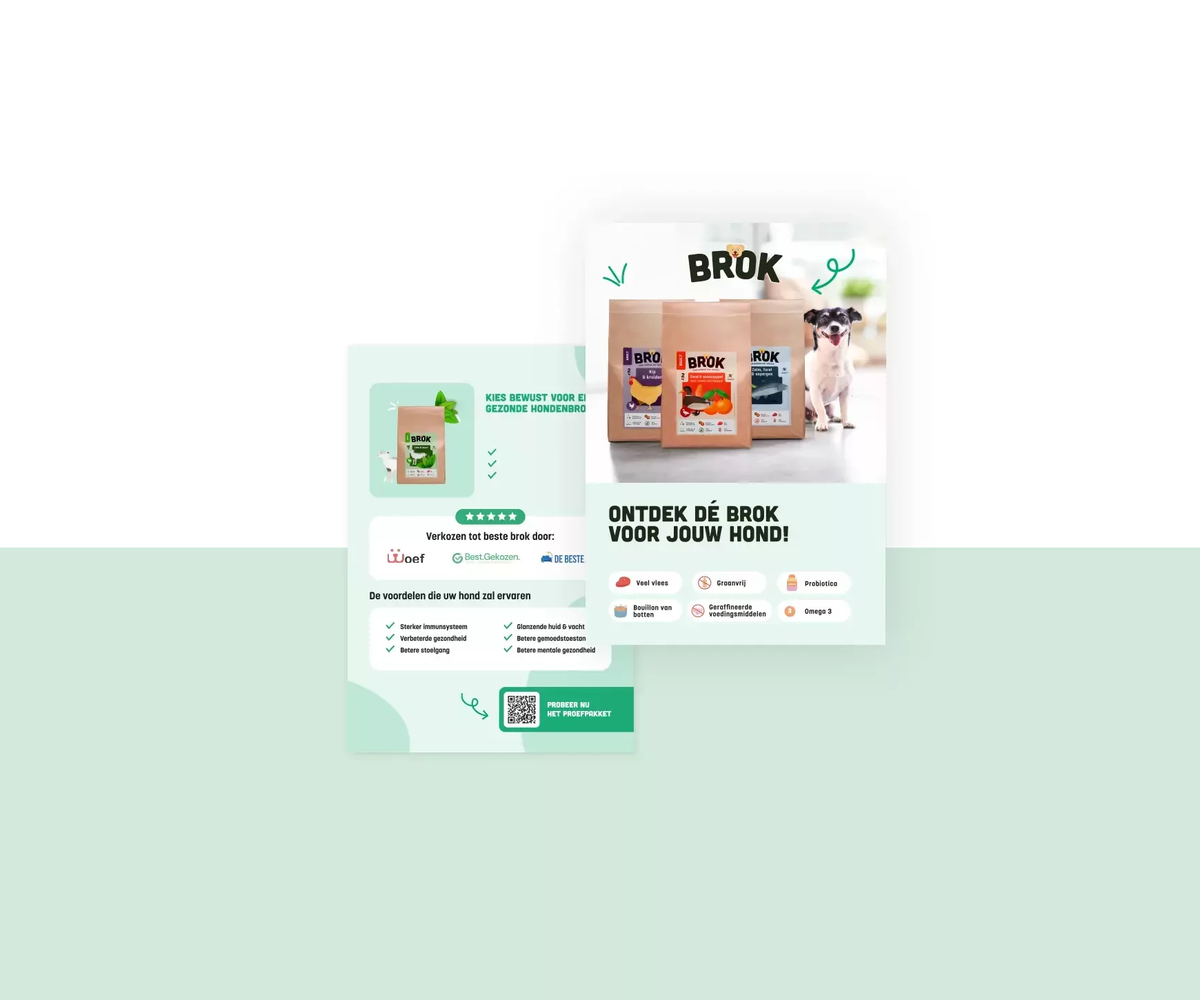 Brok mockup flyer test