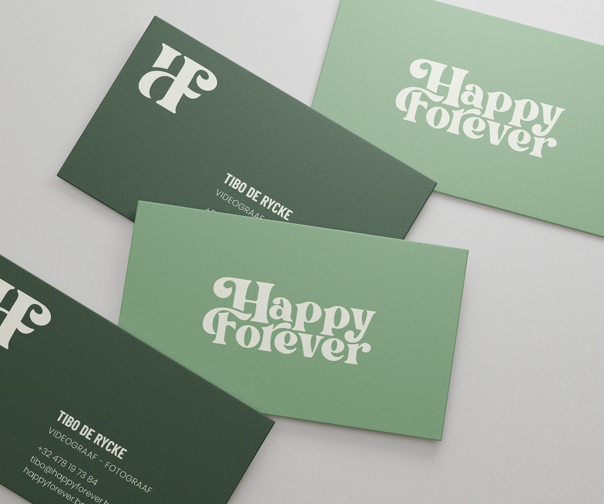 Visitekaartjes mockup